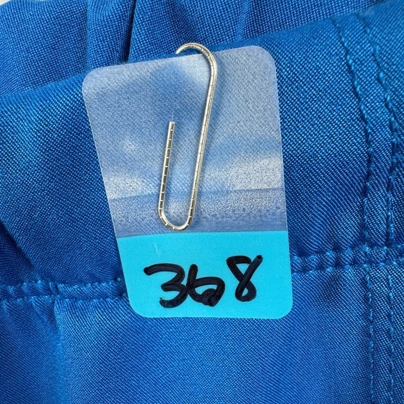 HH Works by Healing Hands Women's Rebecca Drawstring Flare Scrub Pant - Picture 5 of 6